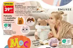Biedronka Poduszka lub maskotka z kocykiem oferta