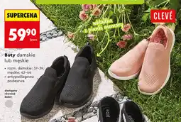 Biedronka Buty damskie lub męskie CLEVÉ oferta