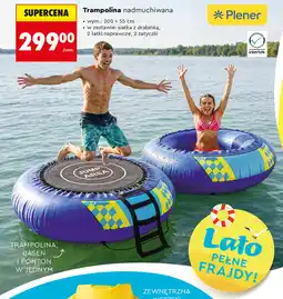Biedronka Trampolina nadmuchiwana oferta
