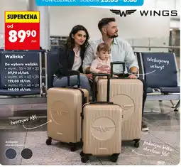 Biedronka Walizka WINGS oferta