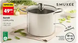 Biedronka Smukee Garnek z pokrywką oferta