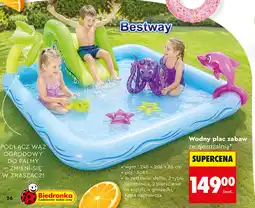 Biedronka Bestway Wodny plac zabaw ze zjeżdżalnią oferta