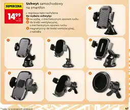 Biedronka Uchwyt samochodowy na smartfon oferta