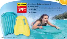 Biedronka Dmuchana deska bodyboard oferta