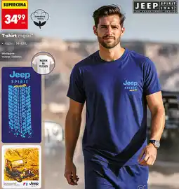 Biedronka T-shirt męski Jeep Spirit oferta