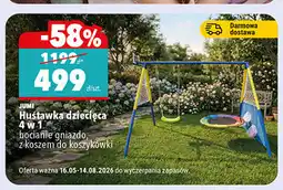 Biedronka JUMI Huśtawka dziecięca 4 w 1 oferta