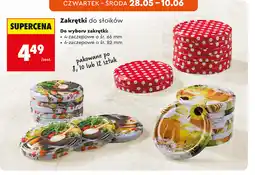 Biedronka Zakrętki do słoików oferta