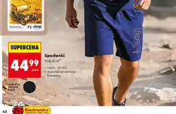 Biedronka Spodenki męskie Jeep Spirit oferta