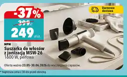 Biedronka Suszarka do włosów z jonizacją MSW-26 oferta