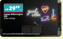Biedronka Lampa dekoracyjna LED oferta