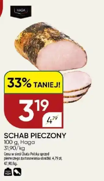 Chata Polska Schab pieczony haga oferta