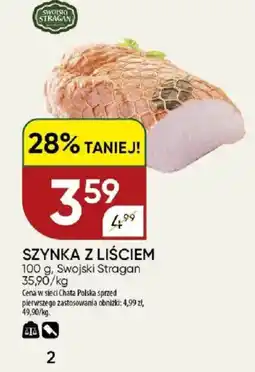 Chata Polska Szynka z liściem swojski stragan oferta