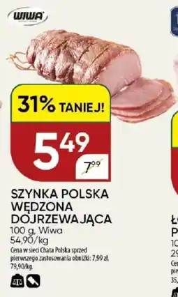 Chata Polska Szynka polska wędzona dojrzewająca wiwa oferta