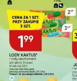 Chata Polska Lody kaktus froneri oferta