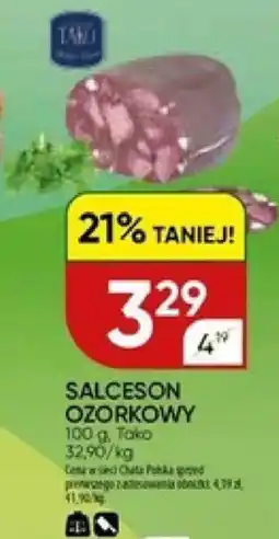 Chata Polska Salceson ozorkowy tako oferta