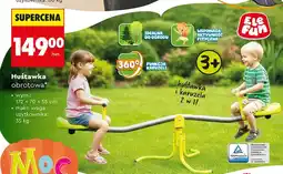 Biedronka Huśtawka obrotowa i karuzela 2 w 1 ELE FUN wym.: 172x70x55cm maks. waga użytkownika oferta