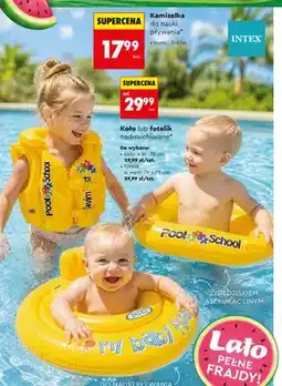 Biedronka Kamizelka do nauki pływania INTEX rozm.: 3-6 lat oferta