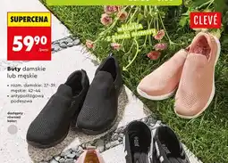 Biedronka Buty damskie CLEVÉ z wkładką z pianki memory i antypoślizgową podeszwą oferta