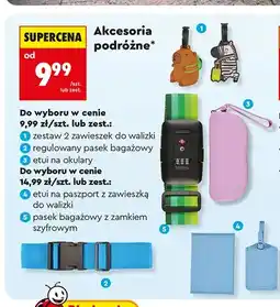 Biedronka Regulowany pasek bagażowy oferta
