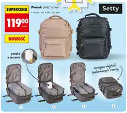 Biedronka Plecak próżniowy Setty wym.: 40x20x25cm oferta