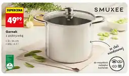 Biedronka Garnek z pokrywką SMUKEE śr. 24cm poj oferta