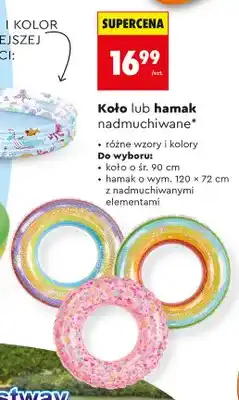 Biedronka Koło nadmuchiwane śr. 90cm oferta
