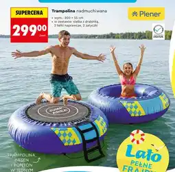 Biedronka Trampolina nadmuchiwana Plener wym.: 200x55cm oferta