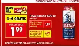 Biedronka PIWO HARNAŚ 500 ML oferta