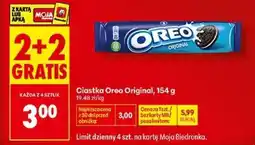 Biedronka Ciastka Oreo Original, 154 g oferta