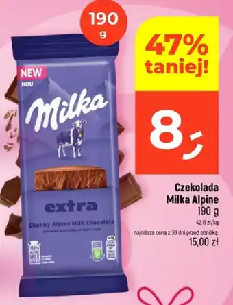Czekolada Milka Alpine