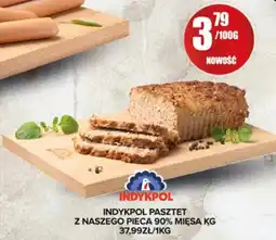 Spiżarnia Smakosza Indykpol pasztet z naszego pieca 90% mięsa oferta
