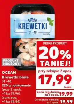 Kaufland Krewetki białe 31-40 Ocean oferta