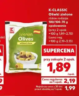 Kaufland Oliwki zielone różne rodzaje oferta