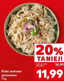 Kaufland Flaki wołowe gotowane oferta