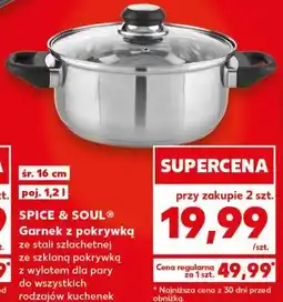 Kaufland SPICE & SOUL Garnek z pokrywką oferta