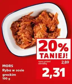 Kaufland MORS Ryba w sosie greckim oferta