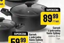 Polomarket Garnek z pokrywką Vavio Sydney średnica: 28 cm oferta