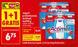 Biedronka Jogurt probiotyczny Actimel oferta