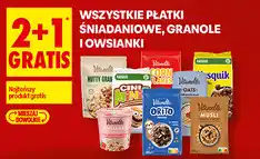 Biedronka Wszystkie płatki śniadaniowe, granole i owsianki oferta
