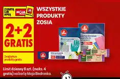 Biedronka Wszystkie produkty Zosia oferta