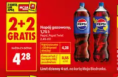 Biedronka Napój gazowany, 8x330 ml: Coca-Cola, Coca-Cola Zero oferta