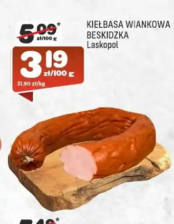 Społem Kiełbasa Laskopol oferta