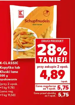 Kaufland Kopytka K-Classic oferta