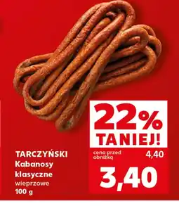 Kaufland Kabanosy Tarczyński oferta