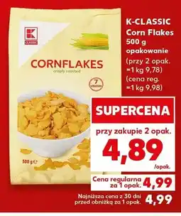 Kaufland Corn Flakes K-CLASSIC oferta