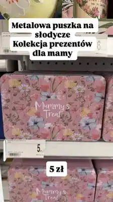 Dealz Metalowa puszka na słodycze oferta