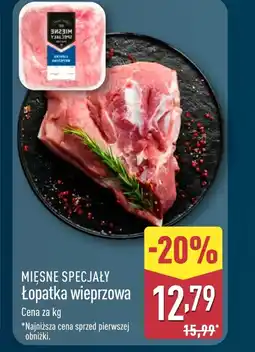 ALDI Łopatka wieprzowa Mięsne Specjały oferta