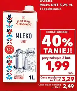 Kaufland Mleko UHT 3,2% tł. K-Stąd Takie Dobre oferta