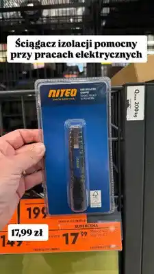Biedronka Ściągacz izolacji do przewodów NITEO oferta