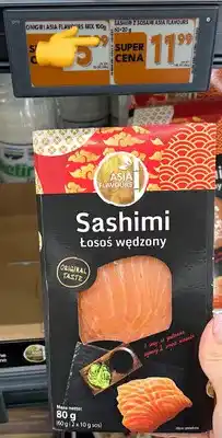 Biedronka Sashimi z sosami Asia Flavours oferta